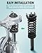 Scitoo Quick Complete Struts and Shock Absorber fit 2005-2010 for Jeep Grand for Cherokee EXCEPT SRT8, 2006-2010 for Jeep Commander (Front Rear Pair)