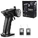 HTLNUZD 4H-TX 4CH 2.4GHz RC Radio System Transmitter with 4CH Controller Remote Control Receiver for RC Car, Boat, Tanks