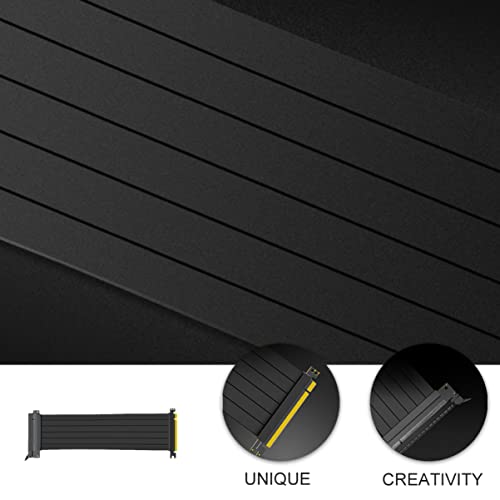 Câble extension PCIe GPU 180 degré NUOBESTY accessoire informatique PC - 3