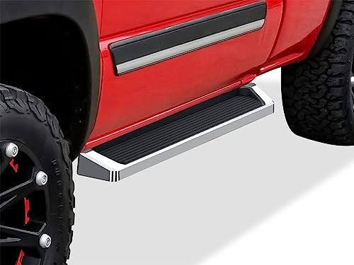 Estribos laterales APS para Chevy Silverado y GMC Sierra miniatura 1