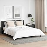 Frdhee Lot de 3 couvre-lits blancs en microfibre et plumes de duvet - Couvre-lit matelassé...