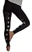Teeki - Designer Active Wear - Moon Dance Black Hot Pant - Small