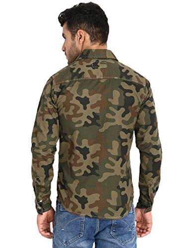 Image of KOTTY Men Full Sleeve Biker Denim Jacket
