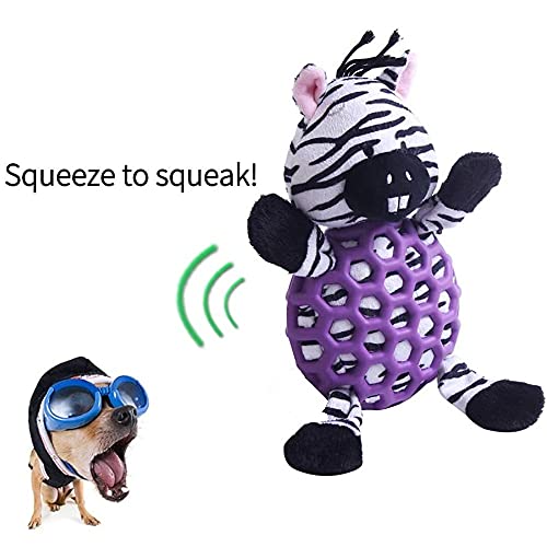 Juguete para perro de peluche duradero tamaño mediano miniatura 3