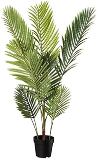 Amazon Basics Artificial Palm Tree with Plastic Planter Pot, 119.8cm