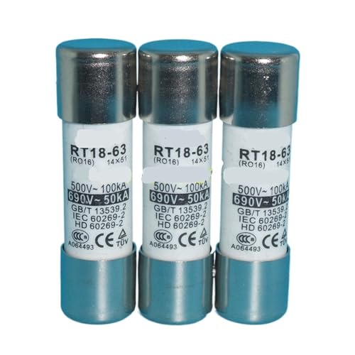 Fusible RO16 RT18-63 690V 32A cartouche céramique cylindrique 14x51 mm pour sectionneur boîtier