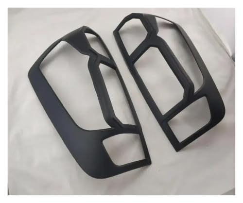 Protector luz trasera para Nissan Navara D23 NP300 2015-2018 cubierta negra ABS 2 uds