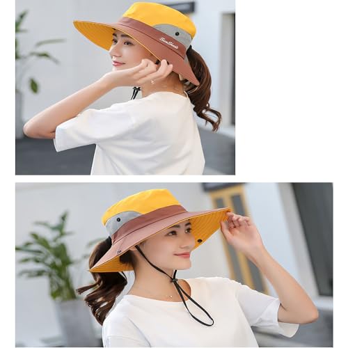 Chapéu de sol dobrável tribo ao ar livre, chapéu de sol dobrável de proteção UV de verão, chapéus de