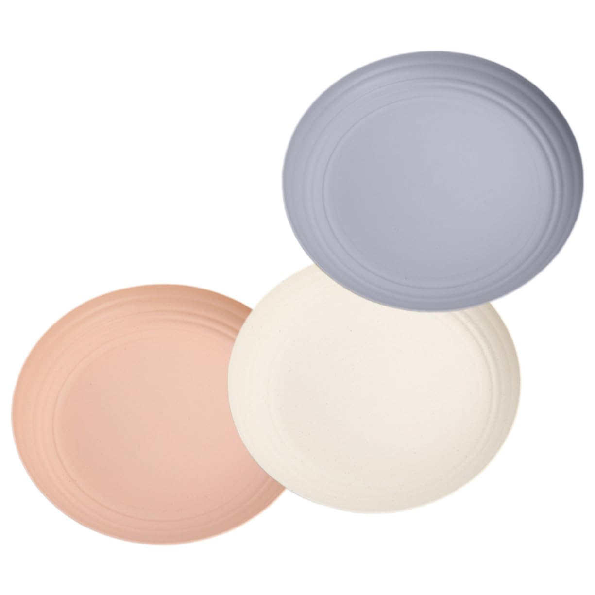 OUNONA 3Pcs Elegant Western Dessert Plates Multi Function Serving Dish for Restaurants Home and Parties Easy to Clean Smooth Surface for Snacks Steaks and More