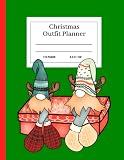 Cute Stylish Christmas Designed Outfit Planner * 110 Pages * 8.5 x 11 In: Outfit Organizer as gift for man, woman, teens, kids & beloved friends