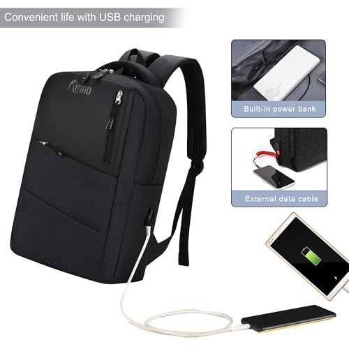 Image of IRMAO Large Capacity Classic Fashion Multi Functional Business Backpack Durable Daily Waterproof Travel Laptop Backpack (RE VERSE)