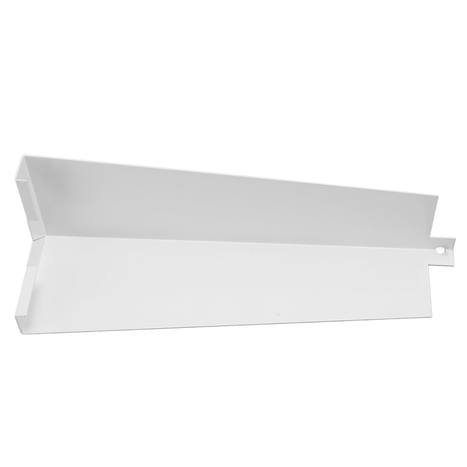 HUASON 8 Piezas de Esquinas Exteriores de Aluminio para Revestimiento, Moldura de Esquina Exterior de 8 Pulgadas con Tornillos para Exteriores de Casas Móviles, Blanco