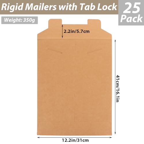 Enveloppes rigides de 30,5 x 40,6 cm pour expédition de documents - 2