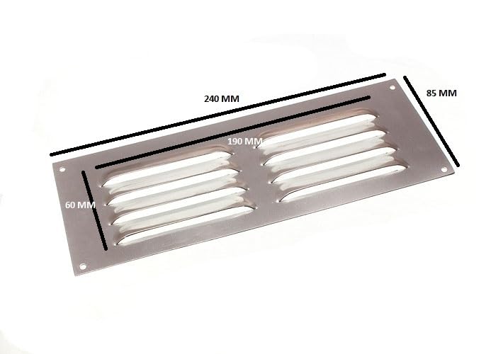 Grille d'aération fixe aluminium pour une meilleure ventilation maison