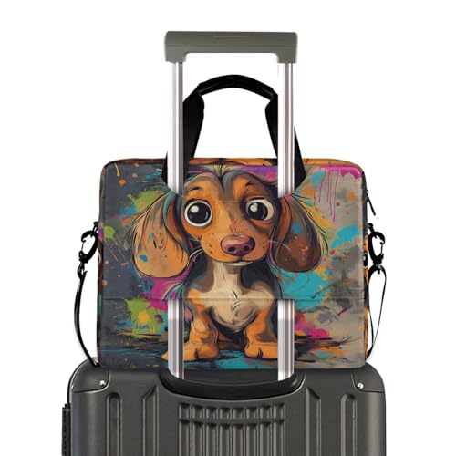 Bolso para laptop 15.6 pulg con cierre y diseño cartoon miniatura 4
