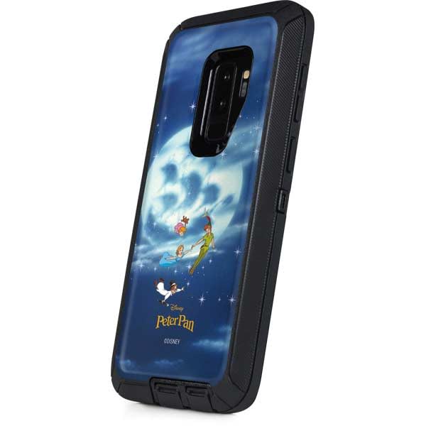 Skinit Decal Phone Skin Compatible with OtterBox Defender Galaxy S9 Plus - Officially Licensed Disney Peter Pan Wendy and The Boys to Neverland Design2