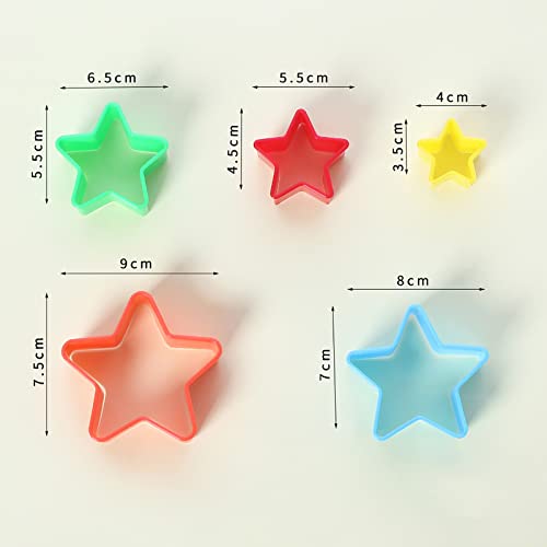 Cookie Cutter Shapes Set, 32 Pieces 6 Shapes Biscuit Cutter Shapes - Image 4