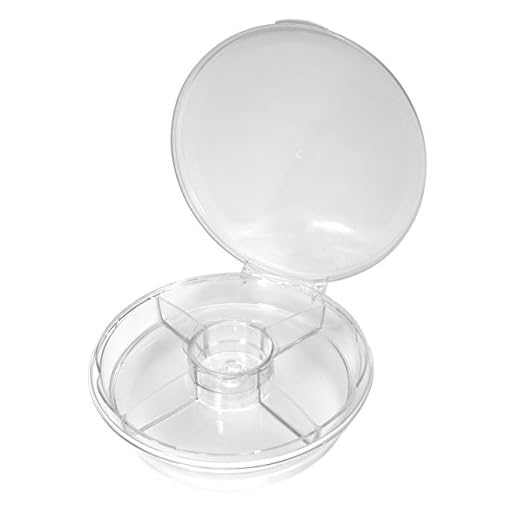 CreativeWare COOL-SPN Spin On Ice Serving Tray, Clear
