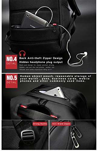 Mochila Kingsons Usb Resistente: Água E Material Cortante 15,6