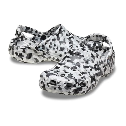 Image of Crocs Unisex Adult Classic Marbled Tie-dye Clogs