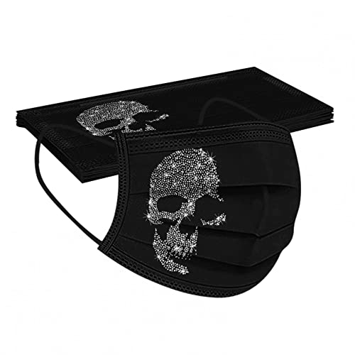 AmorLor 10 Stück 𝙊𝙥 𝙈𝙖𝙨𝙠𝙚𝙣 𝙈𝙚𝙙𝙞𝙯𝙞𝙣𝙞𝙨𝙘𝙝𝙚𝙧 Erwachsene Schals Einweg Mund ud Nasen Bedeckung 3-Lagig Atmungsaktiv Bunt Mode Winddicht Staubdicht Mouthguard Cover