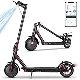Caroma Electric Scooter Adults 250W Powerful, 8.5' Tires Electric Scooter with App Control & Double Braking System, Max 20 MPH & 18 Miles Range, Fast Foldable E Scooters for Kids and Teens