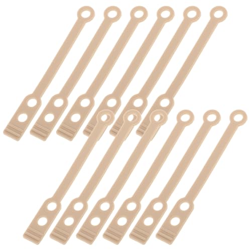 TEHAUX Rulos para Permanente Grandes de Goma Marrón Varillas Flexibles para Rizar el Cabello Kit Portátil para Peinados y Rizos Casa Accesorios para Moldear Ondas y Rizadores