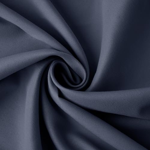 Image of HBHLFZ Crib Sheets for Boys, Girls, 28x52 Inch Fitted Crib Sheet - 8 Inch Deep Pocketed Fixed Sheet - Soft and Comfortable Microfibre - Fits Standard cot and Toddler mattresses, Dark Blue