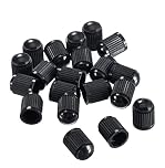 10 pcs Tyre Valve Caps, Universal Dust Cap - Black Stem Caps - Used On Car Tyres, Bikes, Bicycles, Motorbik