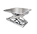 Bishamon EZ-4848-SS Oversize Rectangular Rotating Platform in 304 Stainless Steel, 48