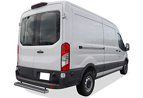 Barra de paso trasera plateada APS 5 pulgadas para Ford Transit 2015-2026 miniatura 6