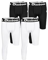 4-pack Black/Black/White/White (Left Short)