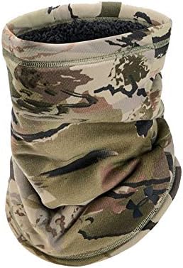 Under Armour Men's Unisex Camo Fleece Gaiter , Ua Barren Camo (999)/Black , One Size Fits All