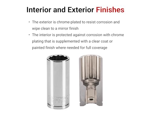 Image of TEKTON 3 /8 Inch Drive x 11 /16 Inch 12-Point Socket | SHD14217