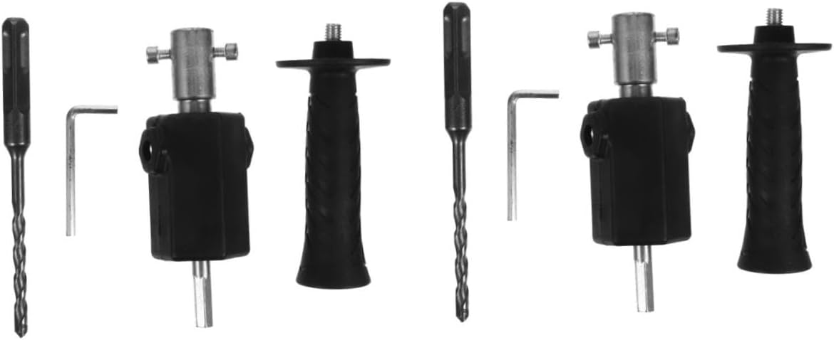 Gadpiparty 2sets Electric Drill to Hammer Adapter Converter for Versatile Drilling Tasks Design Easy to Install for and Work