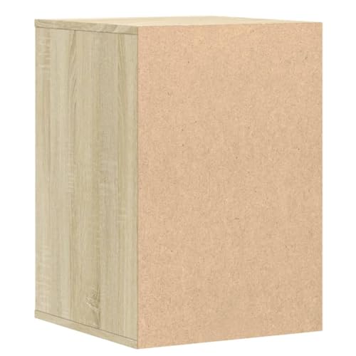 Cómoda esquinera de roble Sonoma: mueble de almacenamiento compacto de 40x41x58 cm 8