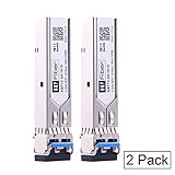 optical transceiver huawei ②Data Rate and Port: 1.25Gb/s SFP Module, 1310nm wavelength, it can be transmited up to 10km. With SFP Optical ports, connector with Singlemode dual LC fiber optic patch cable.