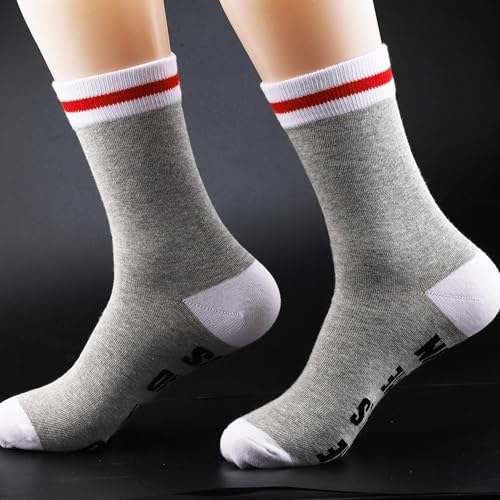 Image of GJTIM 2PAIRS Legal TV Show Gift Novelty Socks Gift for Crime Show Lovers Mom Wife Girlfriend