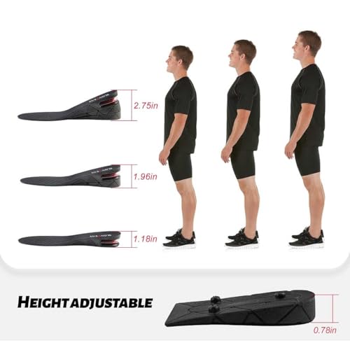 Plantillas elevadoras para hombres y mujeres 2.75 pulgadas miniatura 5