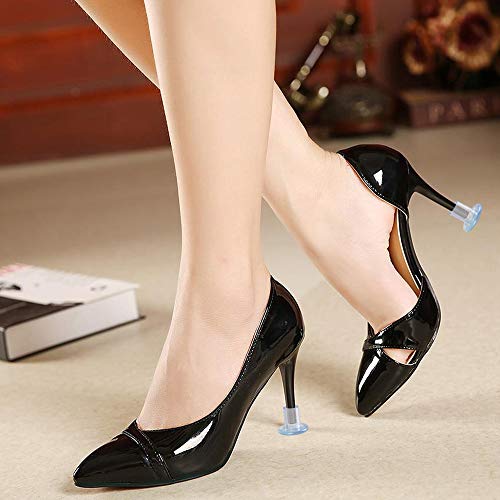 URAQT Hakbeschermers Hoge hakken, stokkelschoen hakbeschermers S/M/L, High Heel Protectors voor races, bruiloften… - Image 6
