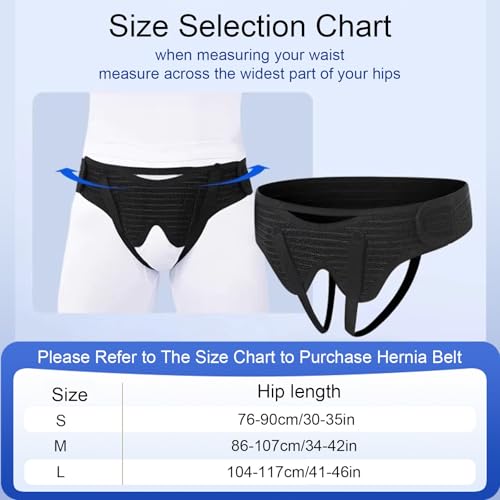 Soporte para Hernia Inguinal Ajustable Talla M miniatura 2