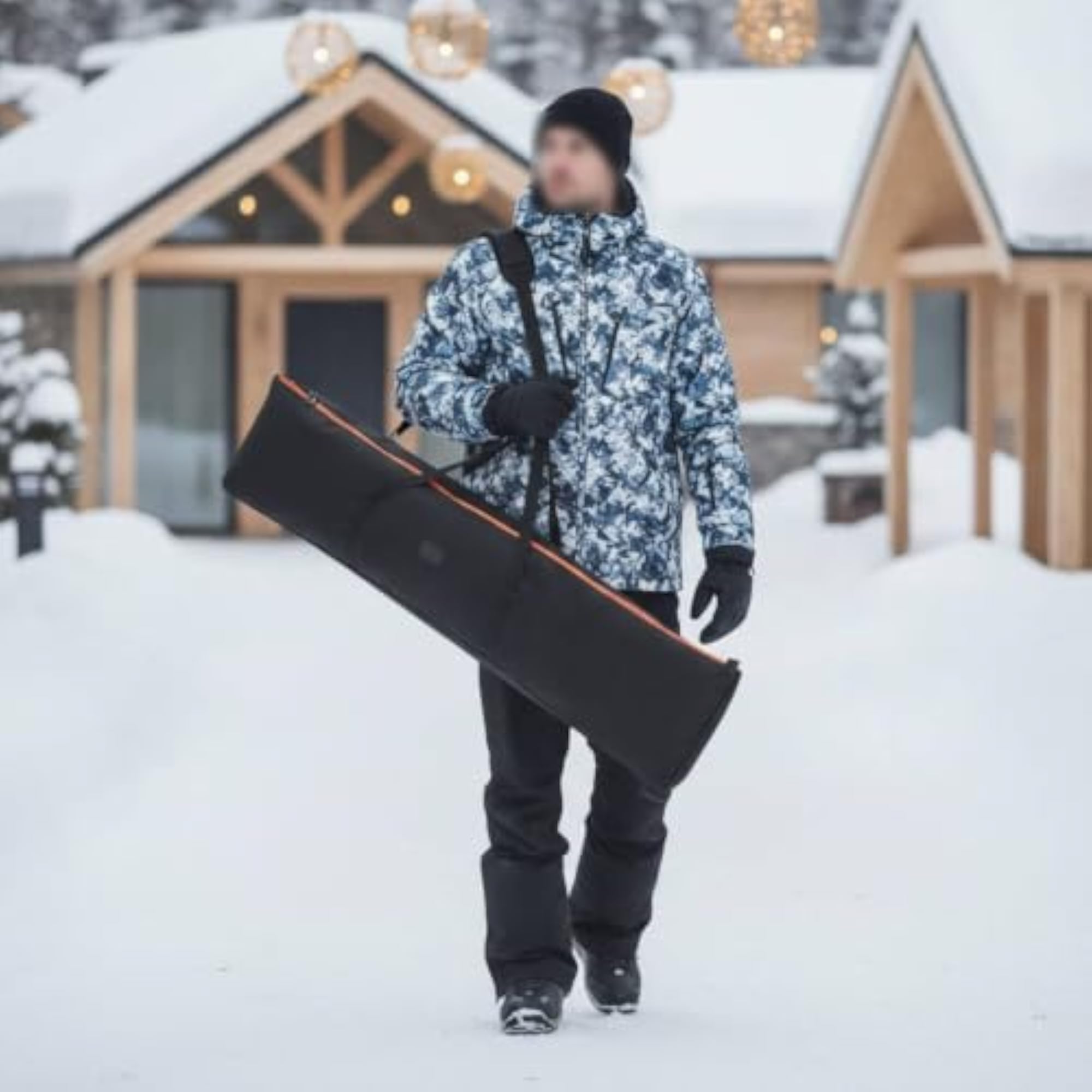Heavy Duty Padded Snowboard Bag, Water-Resistant