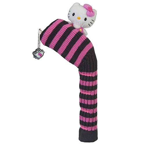 Hello Kitty Golf Mix and Match Hybrid Headcover (Black/Pink)