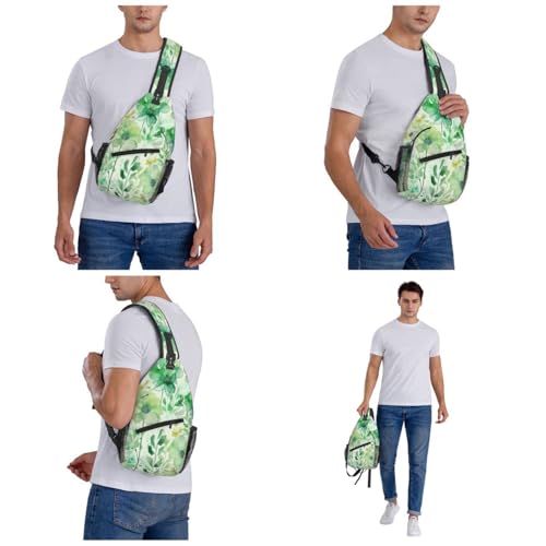 Morrales Tipo Sling para Senderismo en Negro miniatura 7