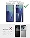 Cresee Case for Samsung Galaxy Z Flip 7 (2025) Phone Case with Crystal Clear Hard Back + Soft TPU Bumper Shockproof Cover for Galaxy Z Flip7 - Transparent