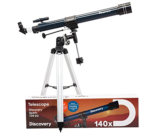 Telescopio Discovery Spark 709 EQ con libro in