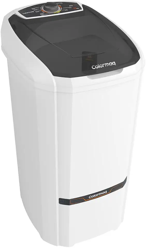 Colormaq Máquina de Lavar Roupa Semiautomática Tanquinho 15 KG LCS 15 Branca 220V