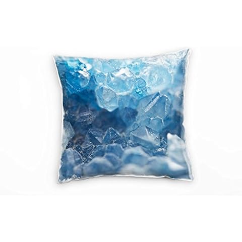 Coussin décoratif Sinus Art Bleu Cover