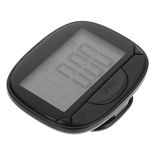 ibasenice Fitness Sports Accessory Step Counter Walking Pedometer Full Screen Display Easy to Read and Use Random