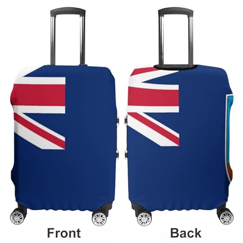 Flag of Montserrat Luggage Covers Washable Travel Suitcase Cover Elastic Baggage Protector3